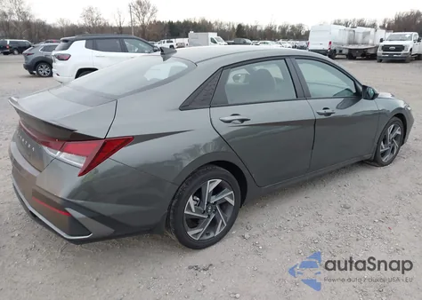 2025 Hyundai Elantra Sel Sport из США, поврежденный, VIN KMHLM4DG6SU065913